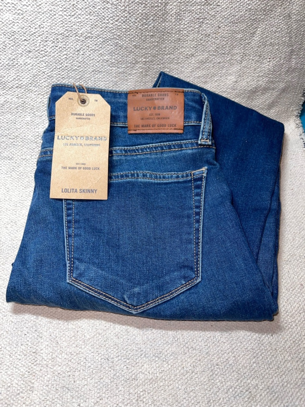 Lucky Brand Jeans Lolita Skinny 4/27 New - Picture 5 of 5